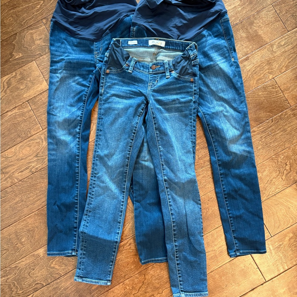 Madewell Maternity Jeans Bundle